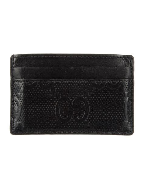 gucci retainer case|designer Gucci card case.